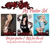 Image of Ruby Ruin A3 Posters
