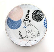 Image of Pug with hat -Platter