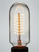 Image of SHORT TUBE | long coil filament lightbulb | 40W & 60W