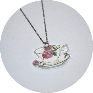 Image of Tea Party: Tea Cup Necklace