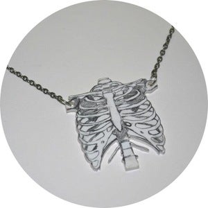 Image of Grunge Collection: Ribcage Necklace