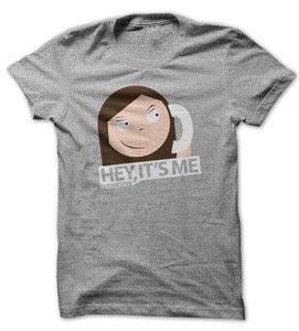 Image of ItsJillStrif "Hey, It's Me" - Heather Grey