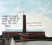 Image of If I snogged Nicolas Serota print