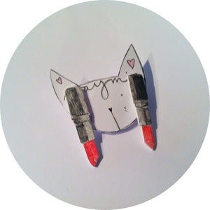 Image of Lipstick Earrings