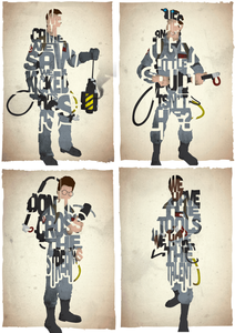 Image of Kicked It's Ass/Little Spud/The Streams/The Tools, The Talent Set of 4 Prints