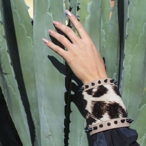 Image of Spike Shearling Cuff