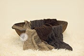 Image of Scalloped Layering Blanket or Wrap -TWO Sizes - Tan, Chocolate Brown, Charcoal Grey - NEW