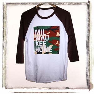 MKE Camo 3/4 sleeve Raglan