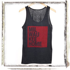 Red on Black Tank