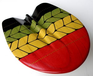 Image of Short and Fat Model Rasta Artwork