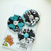 Image of set of 3 posy pins - 815