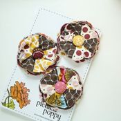 Image of set of 3 posy pins - 816