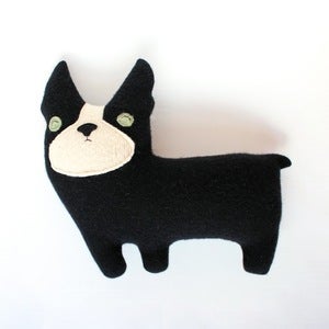 Image of Boston Terrier Plushy Friend