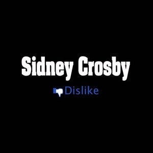 Image of Dislike Sidney Crosby shirt