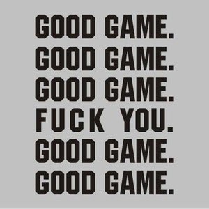 Image of Good Game hockey shirt (unCensored)
