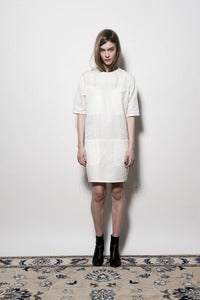 Image of W13 4 Pocket Shift Dress - Ivory