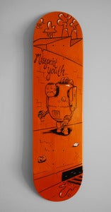Image of BAD ROBOT - HAND PAINTED DECK