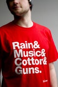 Image of "Manchester" T- Shirt RED 
