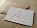 Image of Mini Save the Dates or RSVP cards - Letterpress printed wedding stationery, personalised, 85x55mm