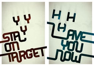 Image of On Target/Have You Set of 2 Prints