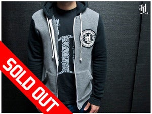 Image of *SOLD OUT* HOTLIFE - "UNLUCKY13" TWO TONE & SEWN HOODIE