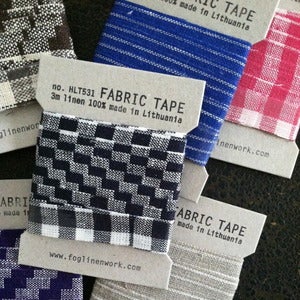 Image of Linen Fabric Tapes