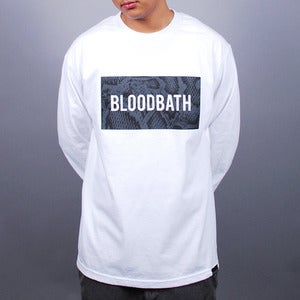 Image of Boxed Python L/S Tee (White)