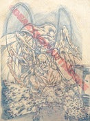 Image of THEY'RE CREEPING UP ON YOU original pencils