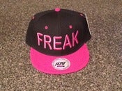 Image of Freak Snap Back (Pink & Black)