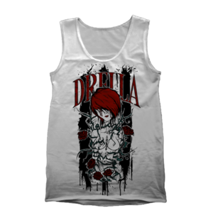 Image of Jolene White Tank Top **FINAL PRINT!**