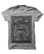 Image of Attack! Attack! Grey all seeing eye Tshirt