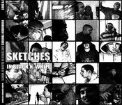 Image of FORBIDDEN TONGUES - SKETCHES IN BLACK N WHITE LP (CD WALLET)