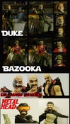 Image of custom joe heads and parts