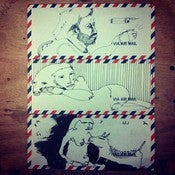 Image of Drawings on Airmail envelopes 
