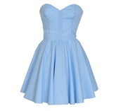 Image of Pastel Blue Party Prom Dress