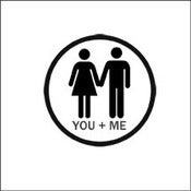 Image of Sello de caucho "You + Me"