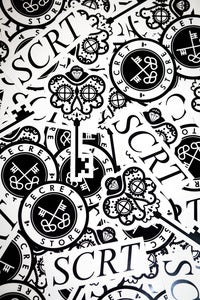 T-shirt design Stickers