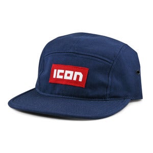 Image of Icon Logo Camp Hat Navy