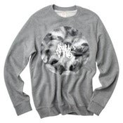 Image of SLOTH Life Tag Grey Crew Neck Jumper