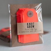 Image of Neon Parcel Tags