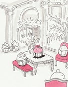 Image of PRINT: 8x10 Eloise Cupcake