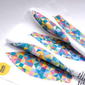 Image of Fabric Panel - Pinwheel Hot Air Balloon