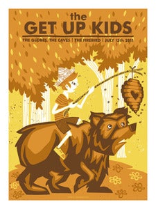 Image of The Get Up Kids Gigposter