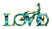 Image of "Macho Man" water camo sticker 6 pack.