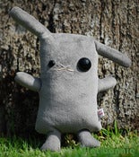 Image of Flat Bonnie Zombie Bunny Plush (Classic 12") Handmade