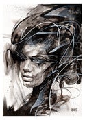 Image of "Face Study" OPEN EDT PRINT on 315gsm 100% Cotton Rag Paper