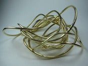 Image of BRASS ANGEL BANGLES FOR ADULTS SET OF 12