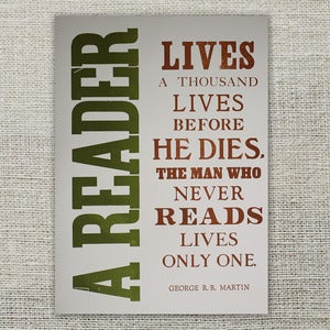 Image of A Reader Lives a Thousand Lives