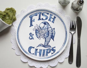 Image of The Traditional- Chippy Plates