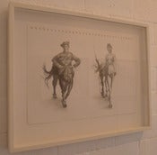 Image of Marching Centaurs- Original Drawing- Kirsty Whiten